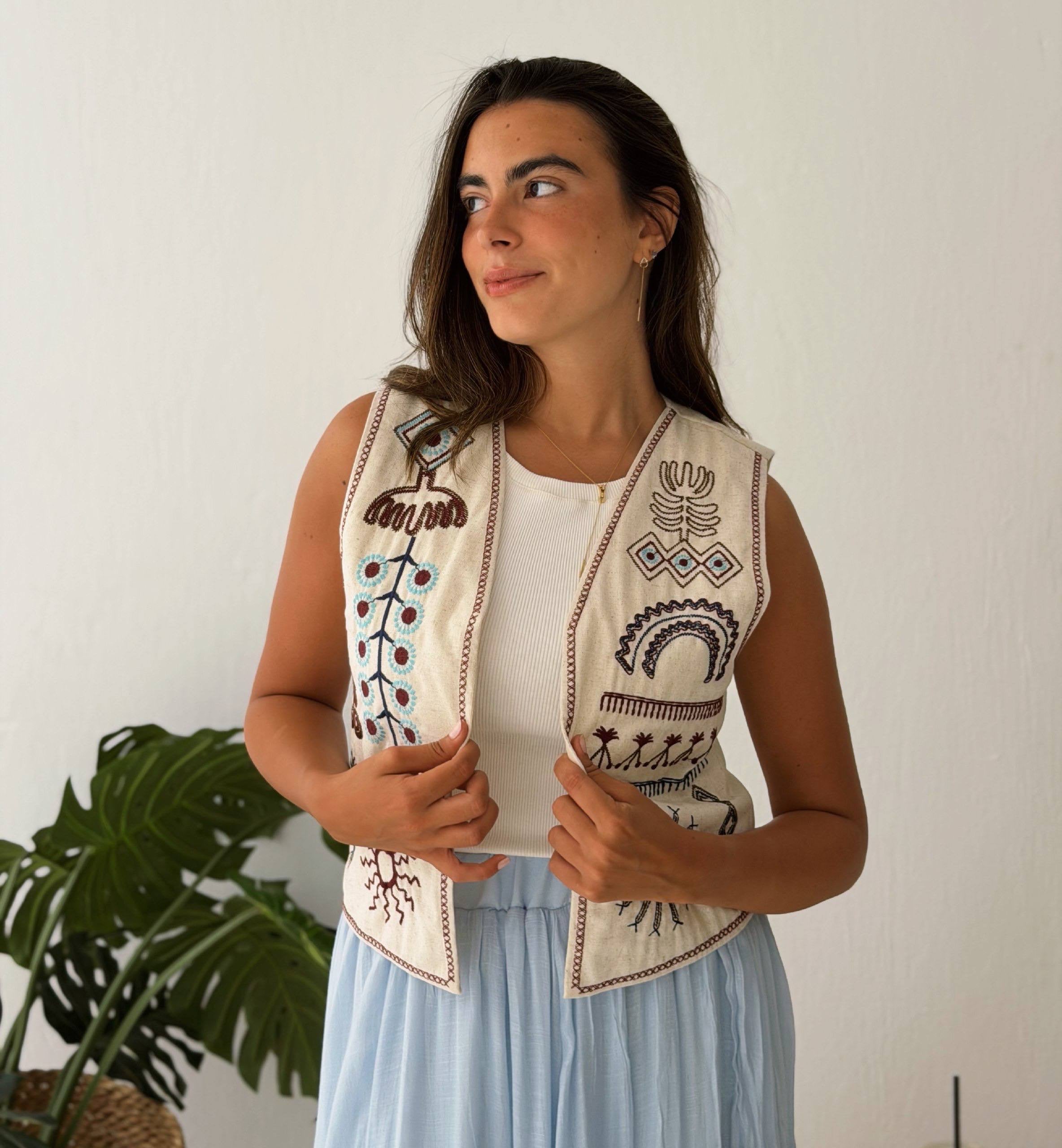 Desert Motif Vest