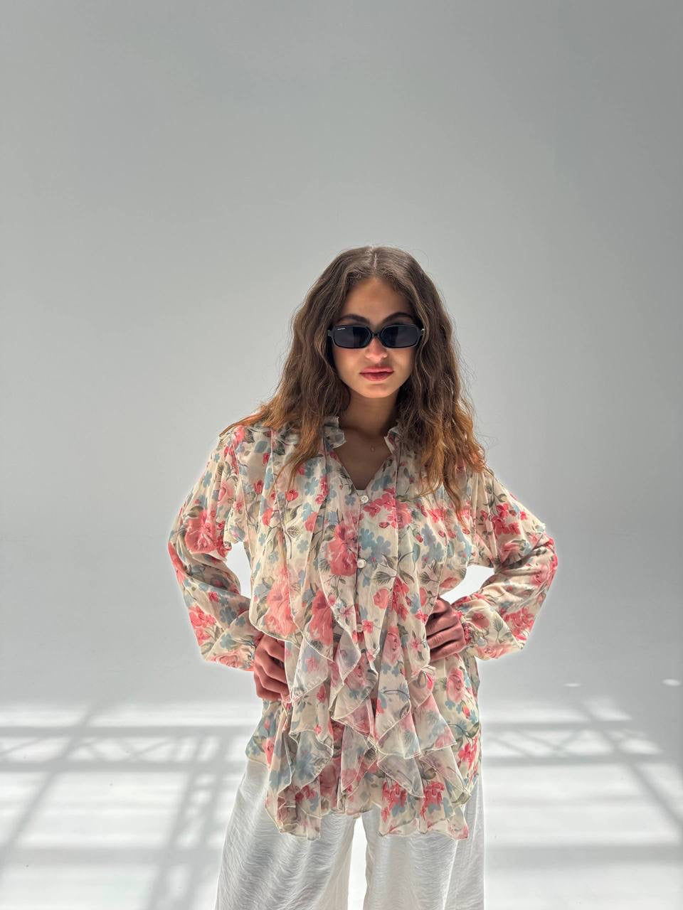 Colourful blouse