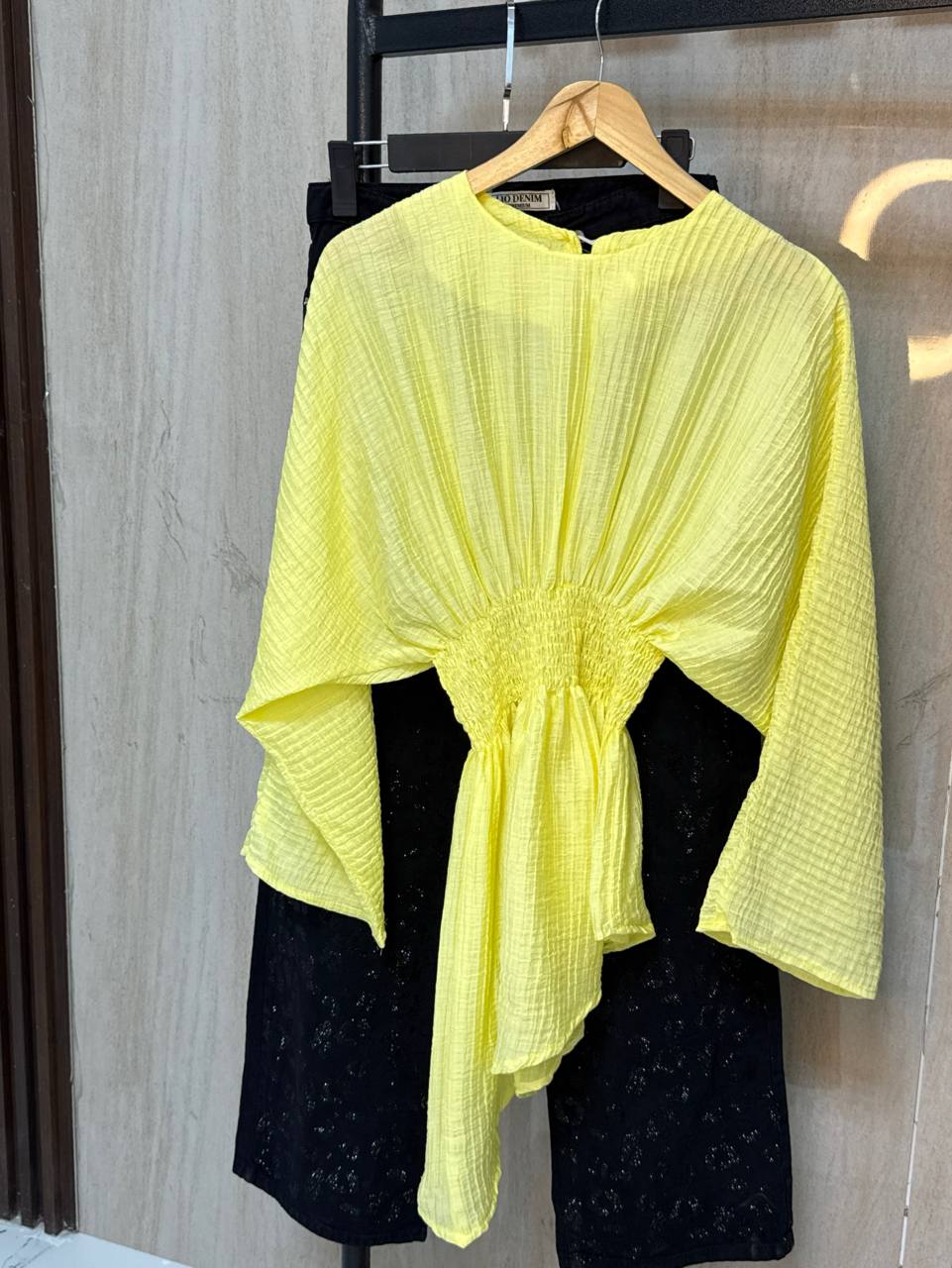 Plissé Blouse