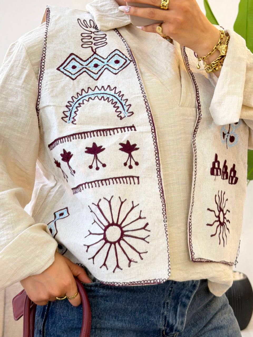 Desert Motif Vest