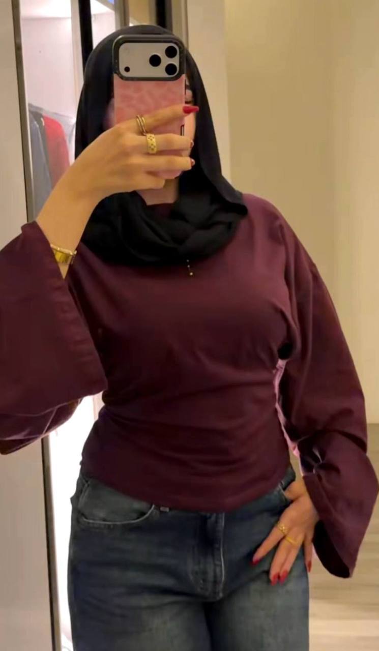 Cotton Bell Sleeve Tee