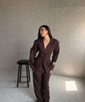 Pinstripe Suit