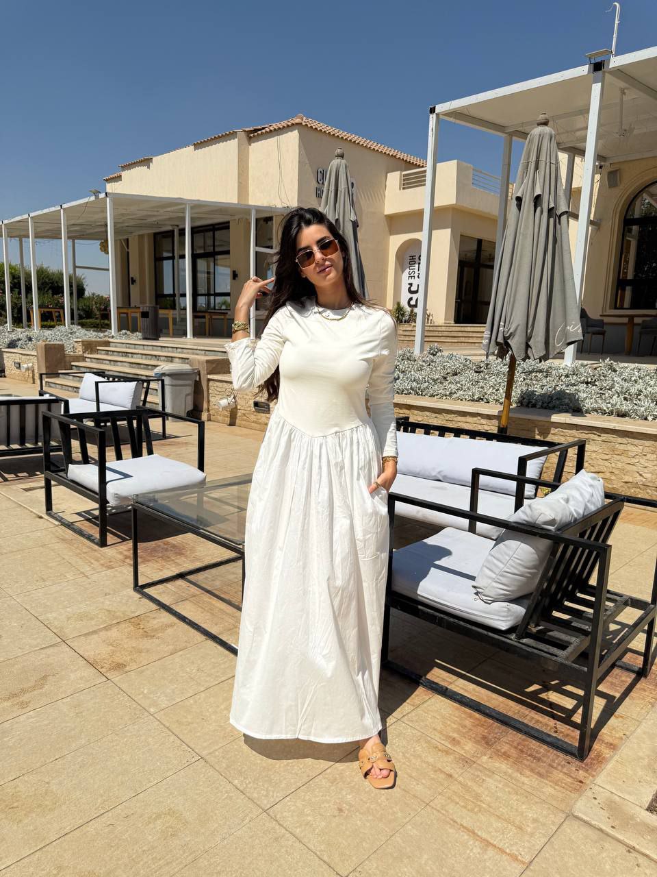 Babylon White Dress