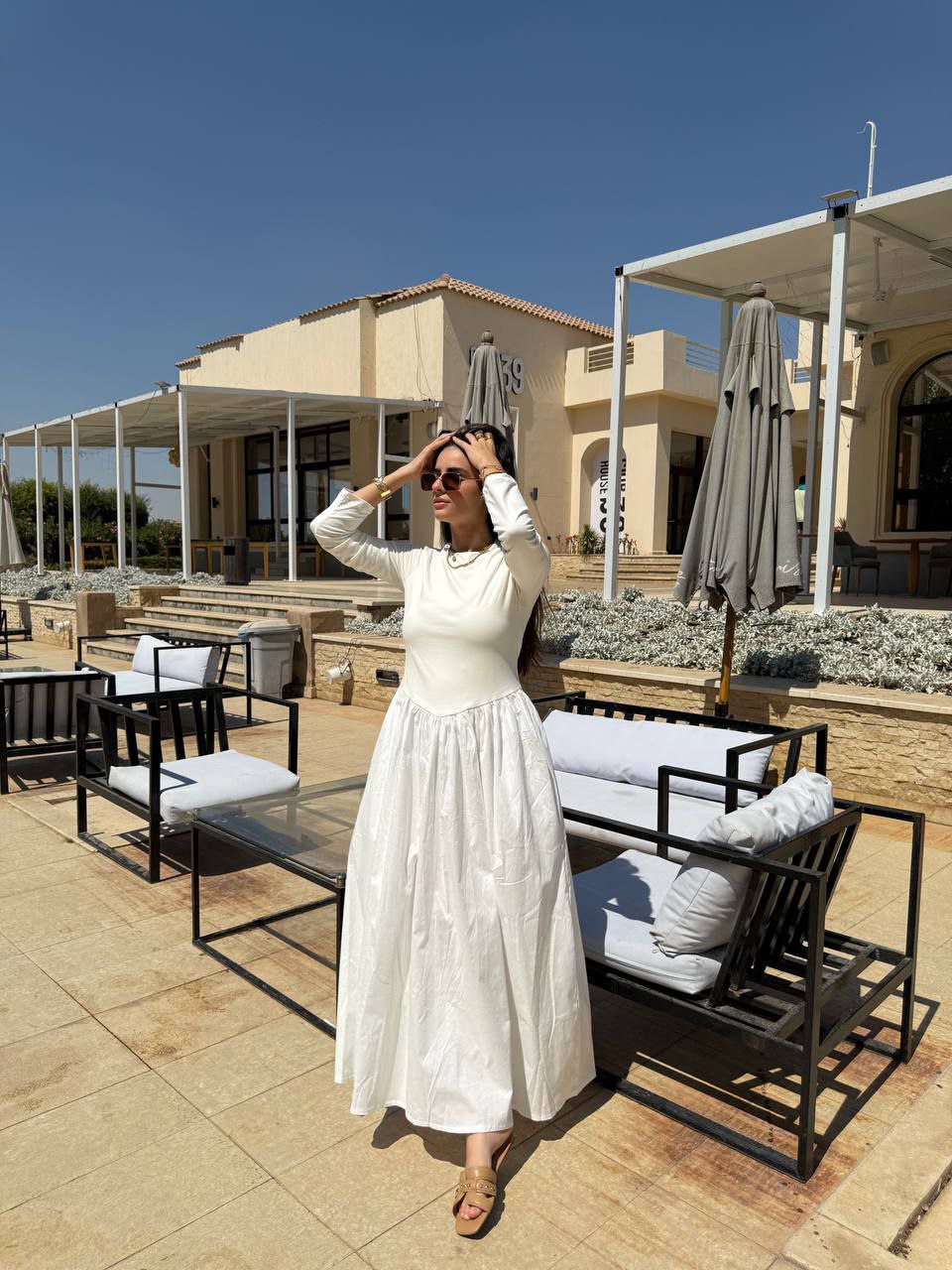 Babylon White Dress